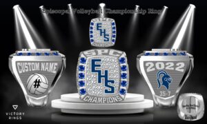 Episcopal High School Volleyball State Championship Ring